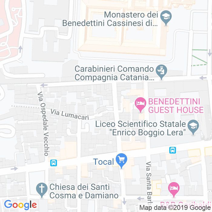 CAP di Cortile Calderai a Catania