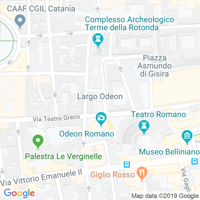 CAP di Largo Dell Odeon a Catania