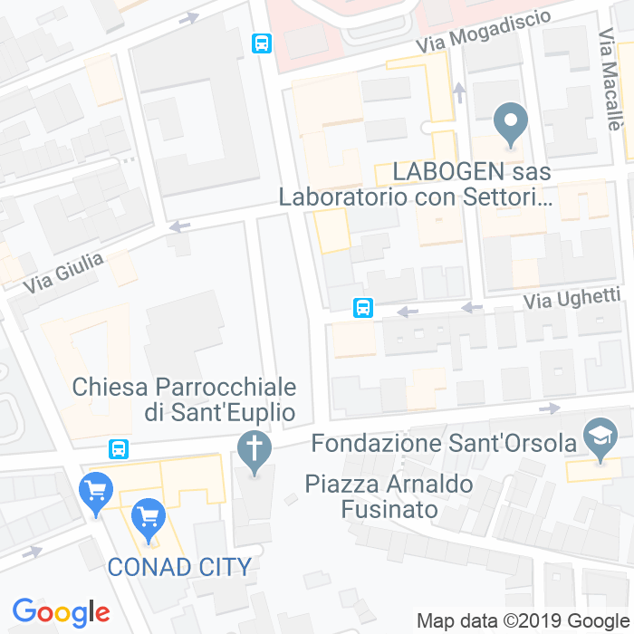 CAP di Piazza Maria Montessori a Catania