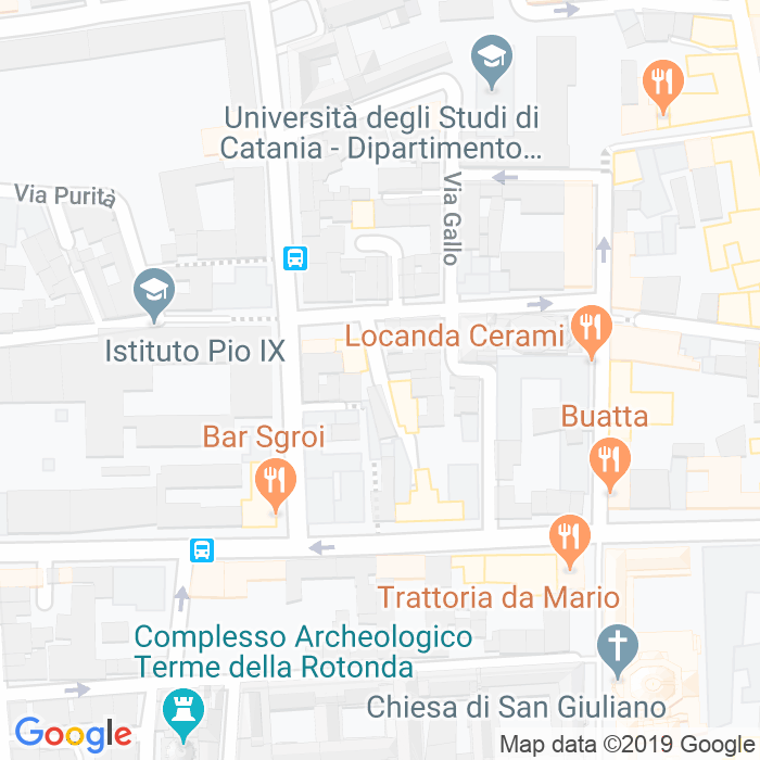 CAP di Piazza Sant'Elena E Costantino a Catania