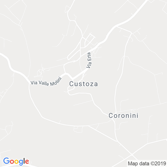 CAP di Via Custoza a Catania
