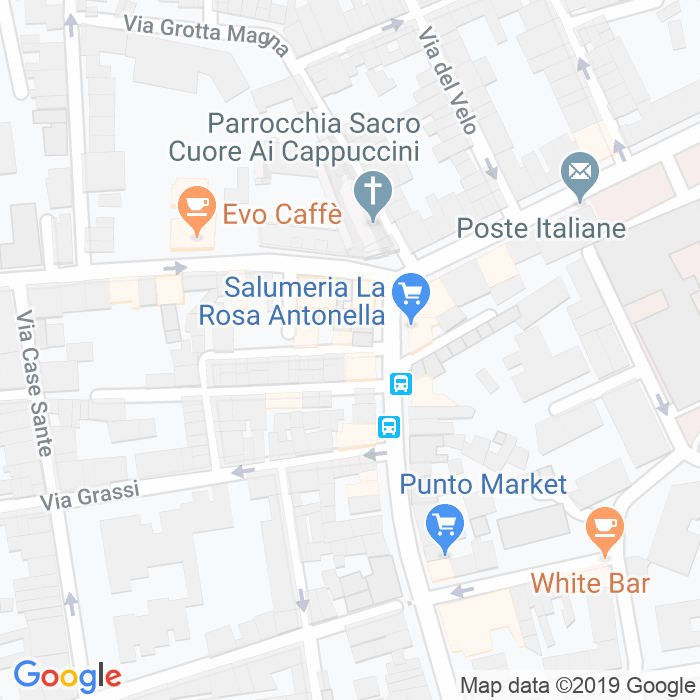 CAP di Via Francesco Rancore a Catania