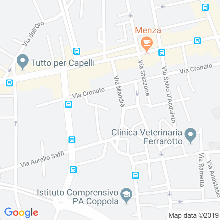 CAP di Via Goffredo Mameli a Catania