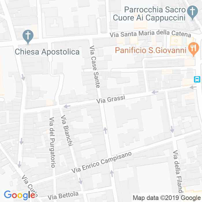 CAP di Via Grassi a Catania