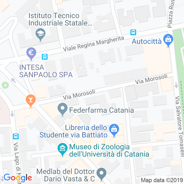 CAP di Via Morosoli a Catania