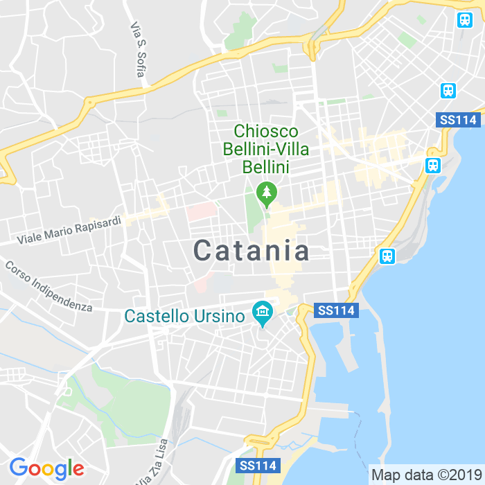 CAP di Via Pastrengo a Catania