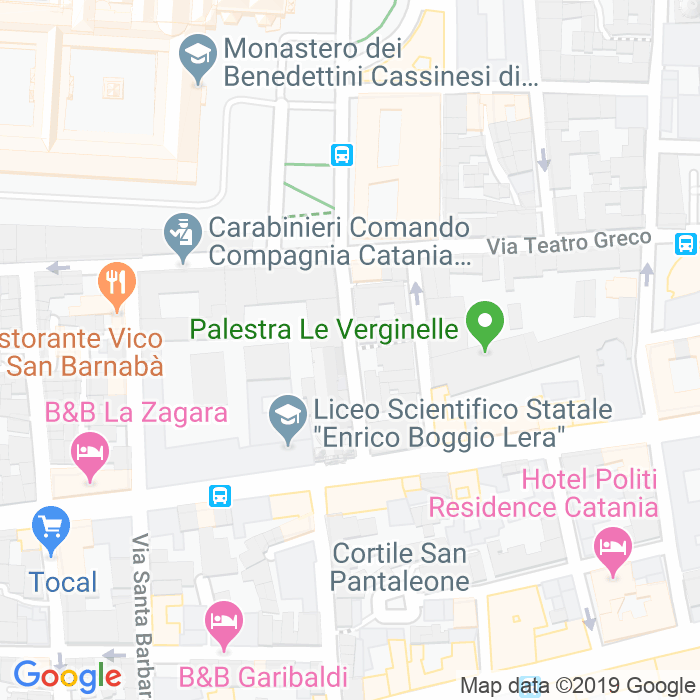 CAP di Via Quartarone a Catania