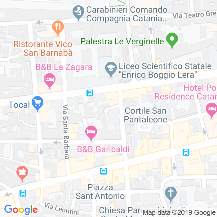 CAP di Via Radice a Catania