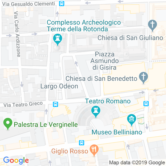CAP di Via San Giovanni Bosco a Catania
