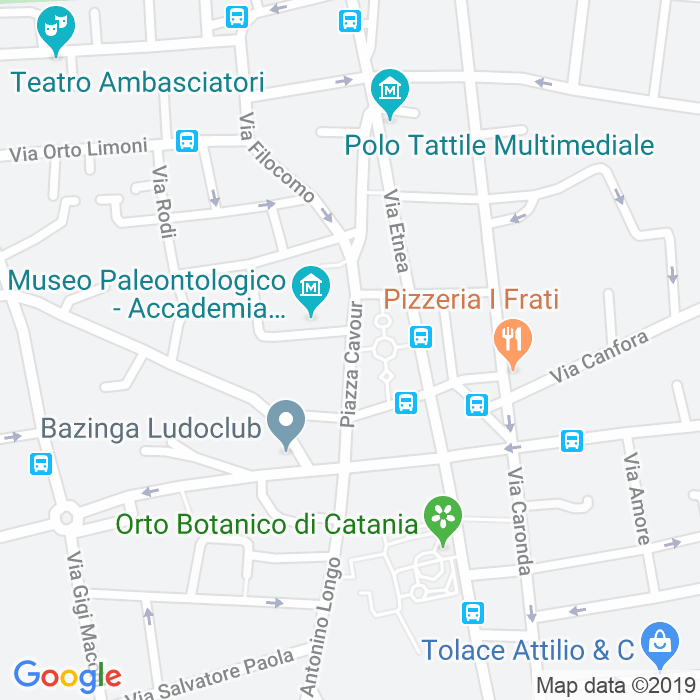 CAP di Piazza Cavour a Catania