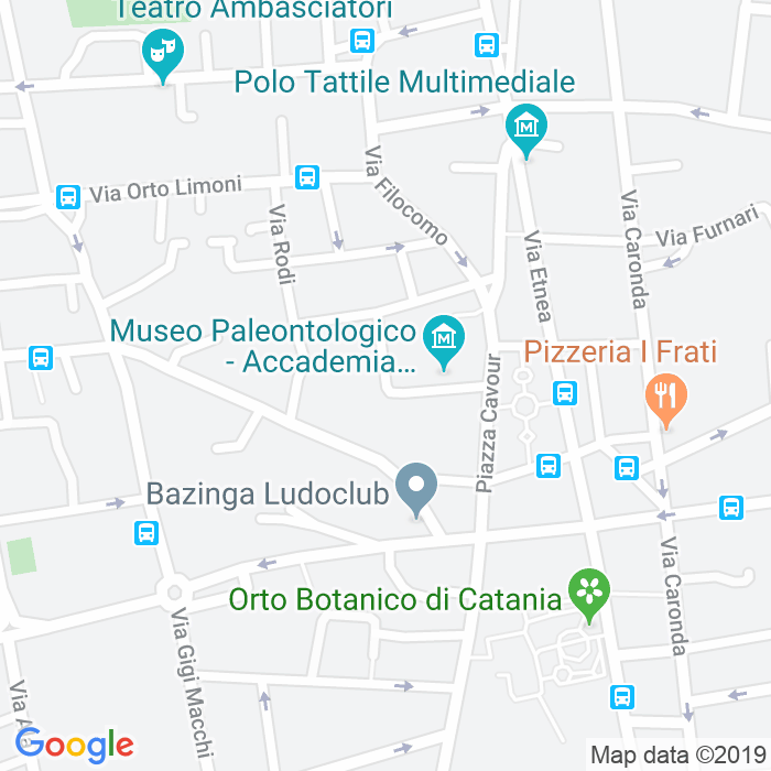 CAP di Via Aurelio Nicolodi a Catania
