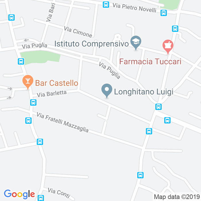 CAP di Via Barletta a Catania