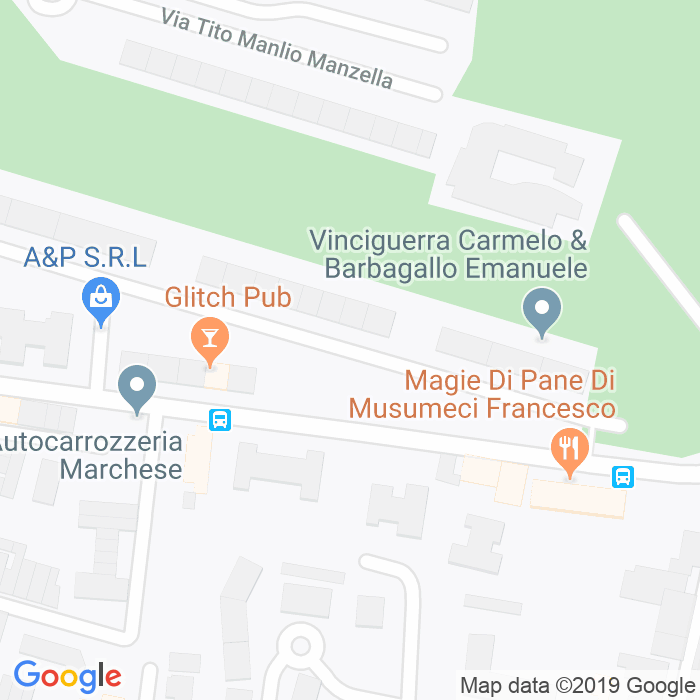 CAP di Via Concetto Marchesi a Catania