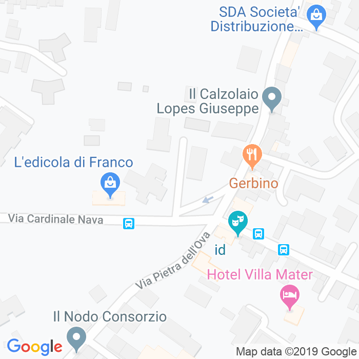 CAP di Via Di Franco Salvatore a Catania