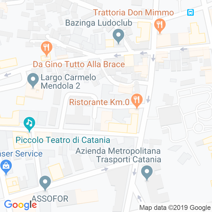 CAP di Via Raimondo Feletti a Catania