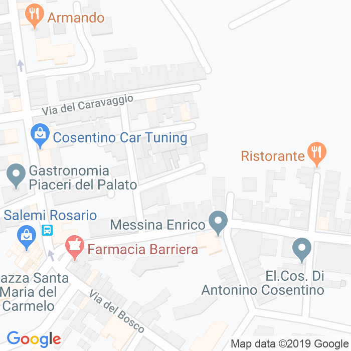 CAP di Via Vincenzo Archifel a Catania