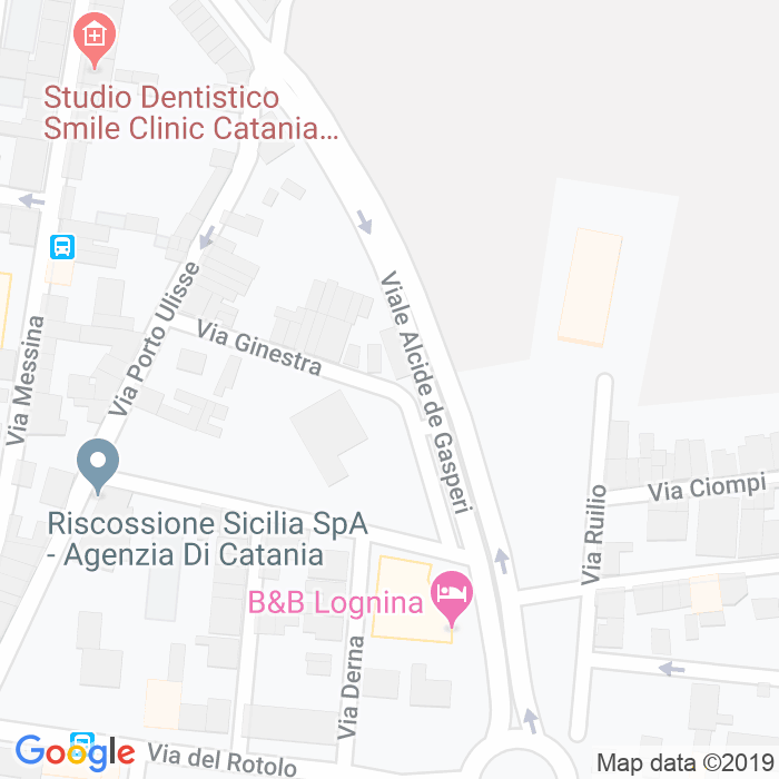 CAP di Via Ginestra a Catania