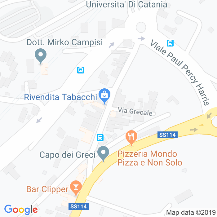 CAP di Via Grecale a Catania