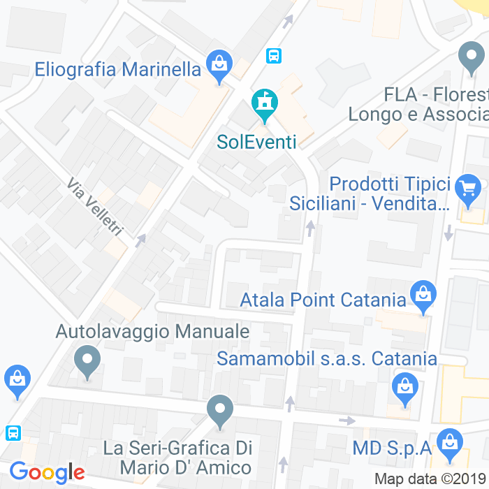 CAP di Via Massimo D'Azeglio a Catania