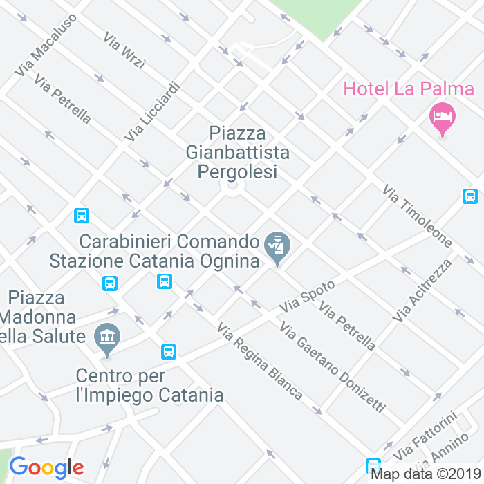 CAP di Via Petrella a Catania