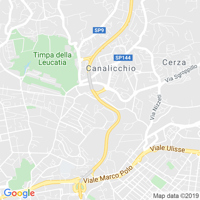 CAP di Viale Mediterraneo a Catania