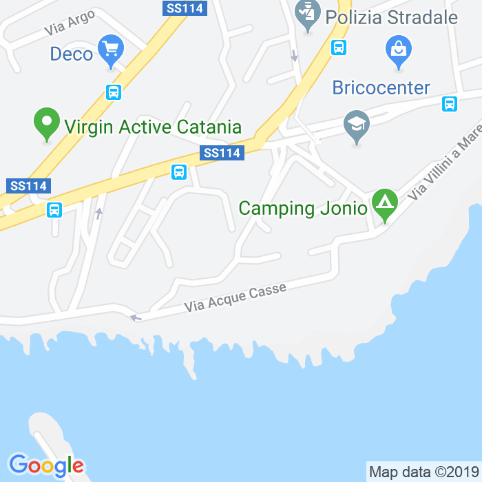 CAP di Vicolo Dei Delfini a Catania