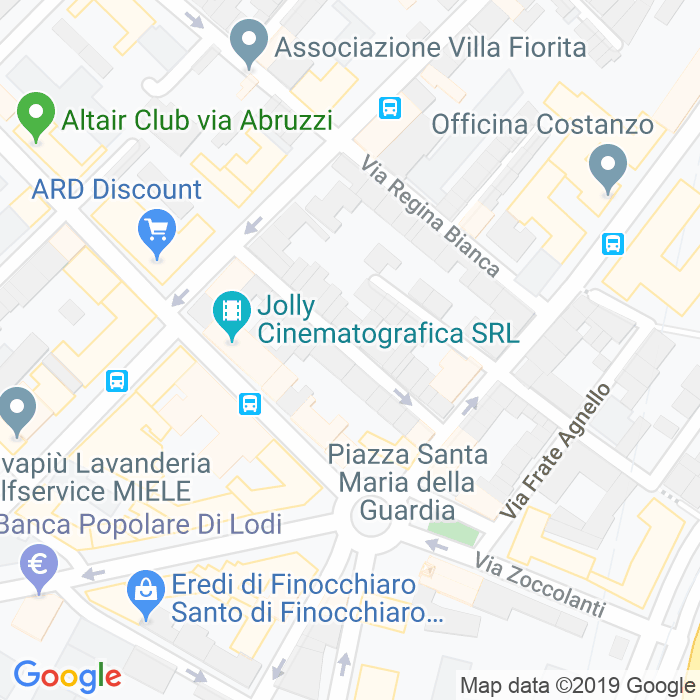 CAP di Via Bonforte a Catania