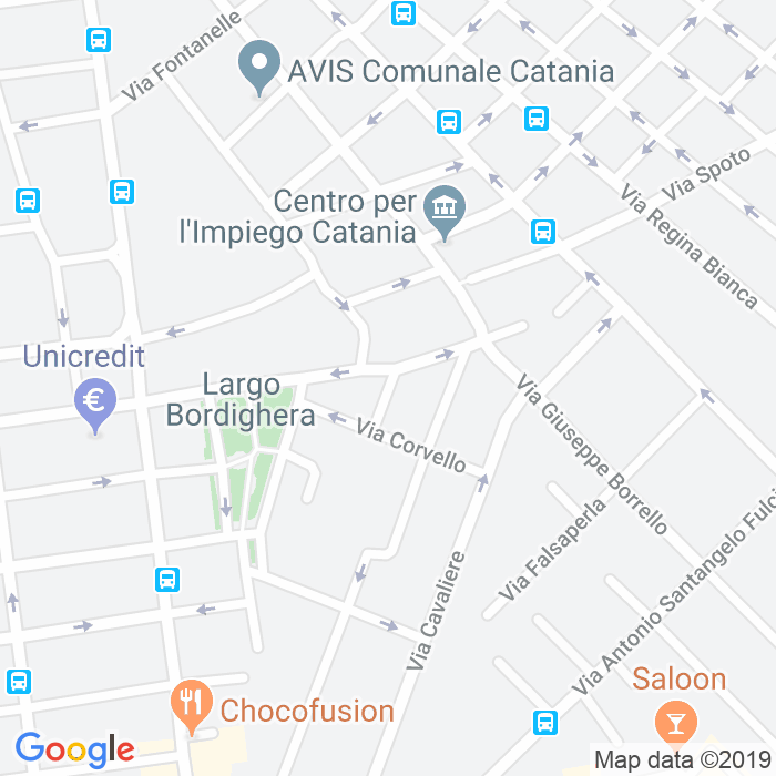 CAP di Via Giovanni Amendola a Catania