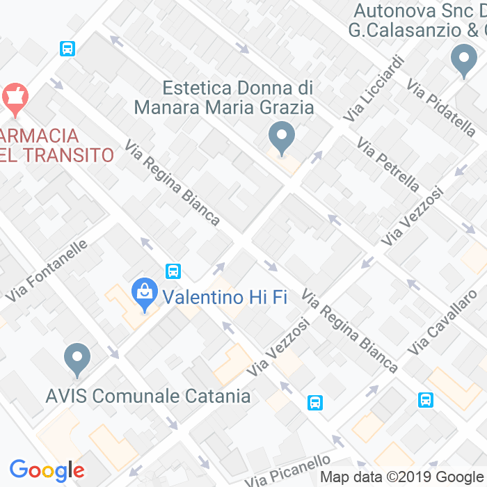 CAP di Via Licciardi a Catania
