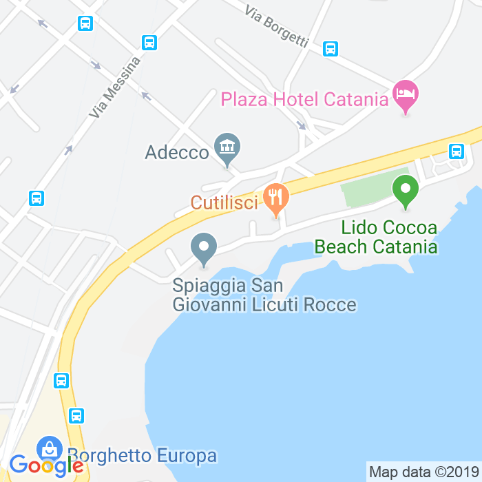 CAP di Via San Giovanni Li Cuti a Catania