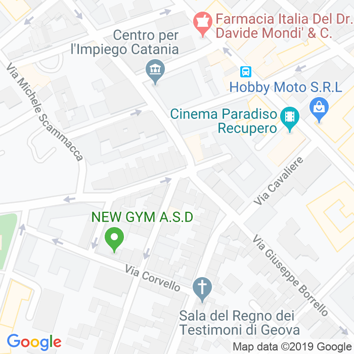 CAP di Via Santa Maria Della Stella a Catania
