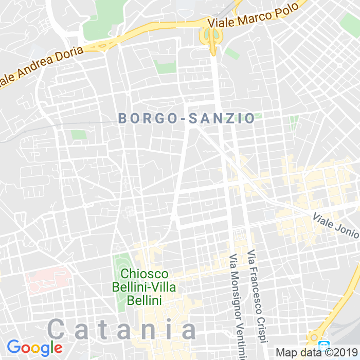 CAP di Piazza Pier Paolo Pasolini a Catania