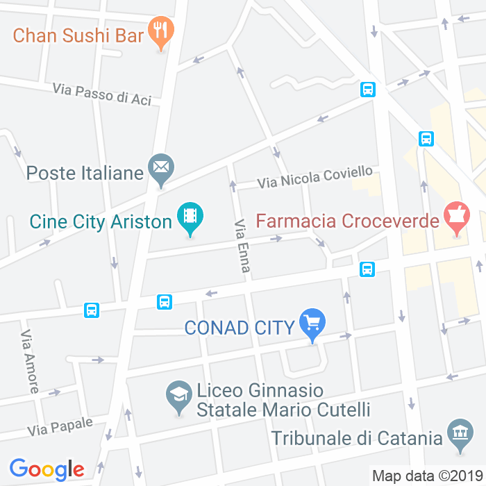 CAP di Via Enna a Catania