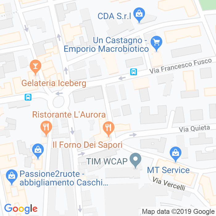 CAP di Via Luciano Scarabelli a Catania