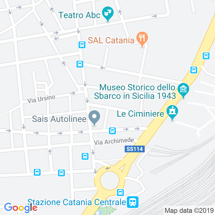 CAP di Via Zolfatai a Catania
