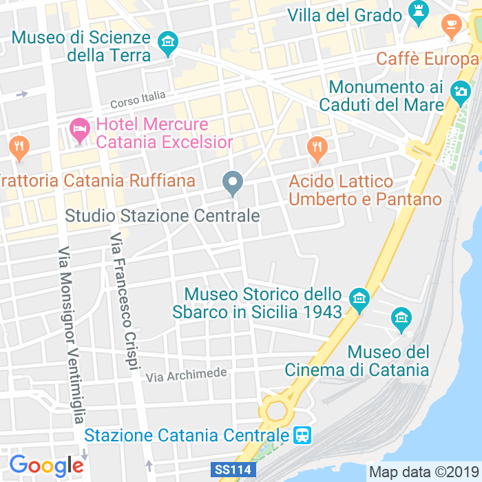 CAP di Viale Della Liberta a Catania
