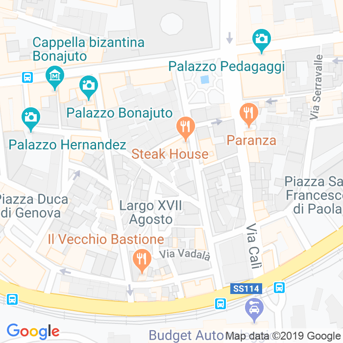 CAP di Via Barcaioli a Catania