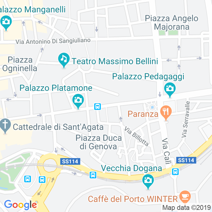 CAP di Via Buonaiuto a Catania