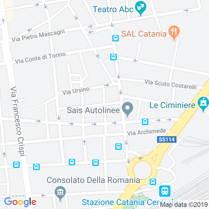 CAP di Via Campofranco a Catania