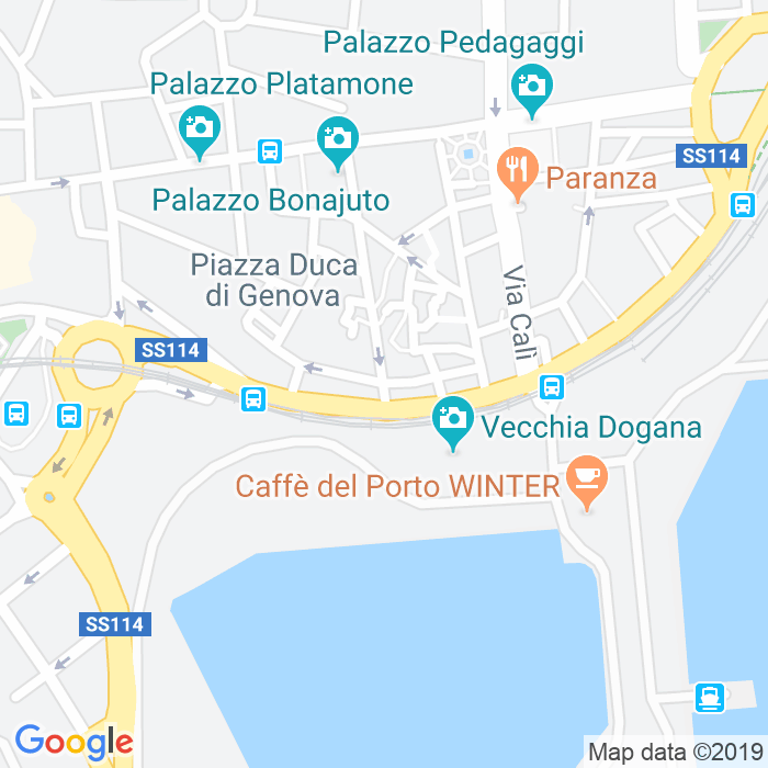 CAP di Via Del Vecchio Bastione a Catania