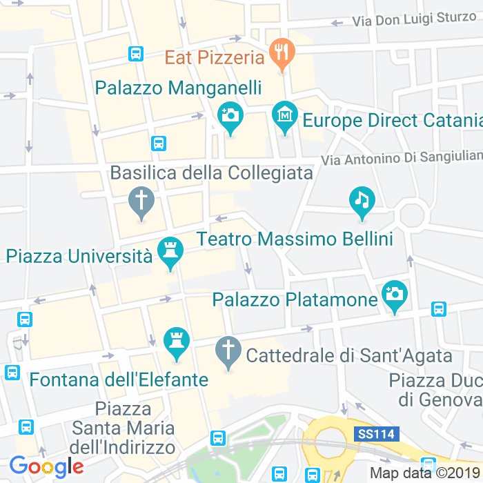 CAP di Via Della Loggetta a Catania