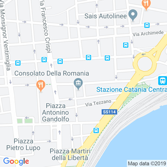 CAP di Via Marchese Di Casalotto a Catania