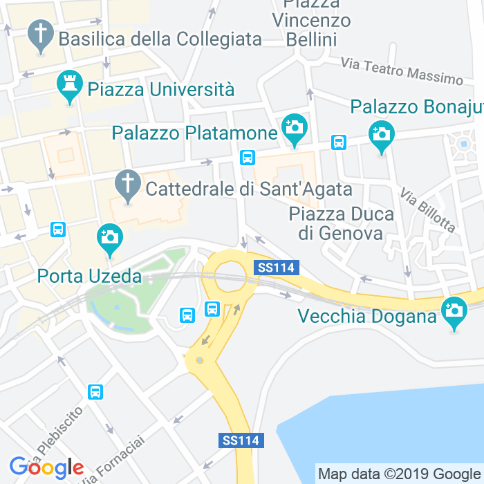 CAP di Via Porticello a Catania