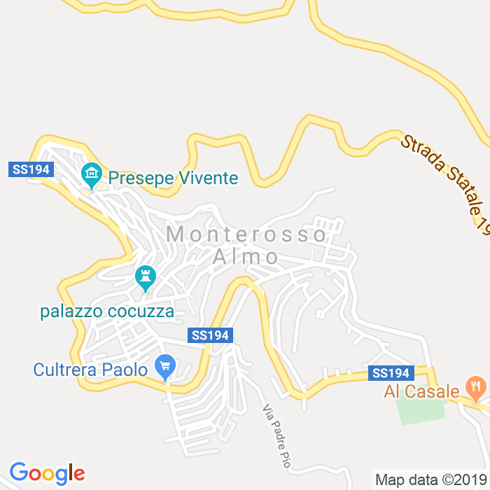 CAP di Monterosso Almo in Ragusa
