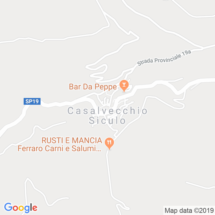 CAP di Casalvecchio Siculo in Messina