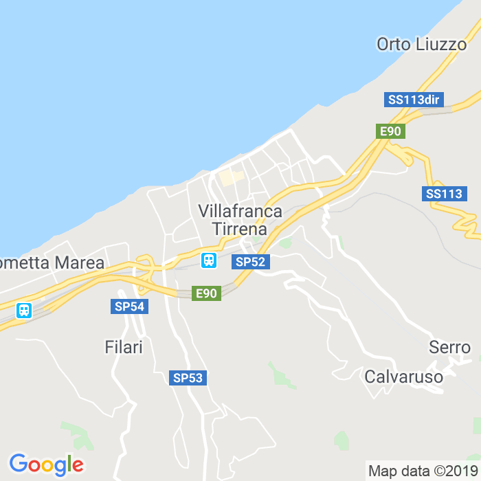 CAP di Villafranca Tirrena in Messina