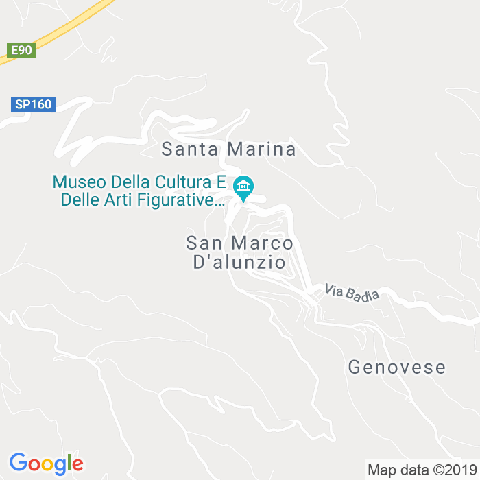 CAP di San Marco D'Alunzio in Messina