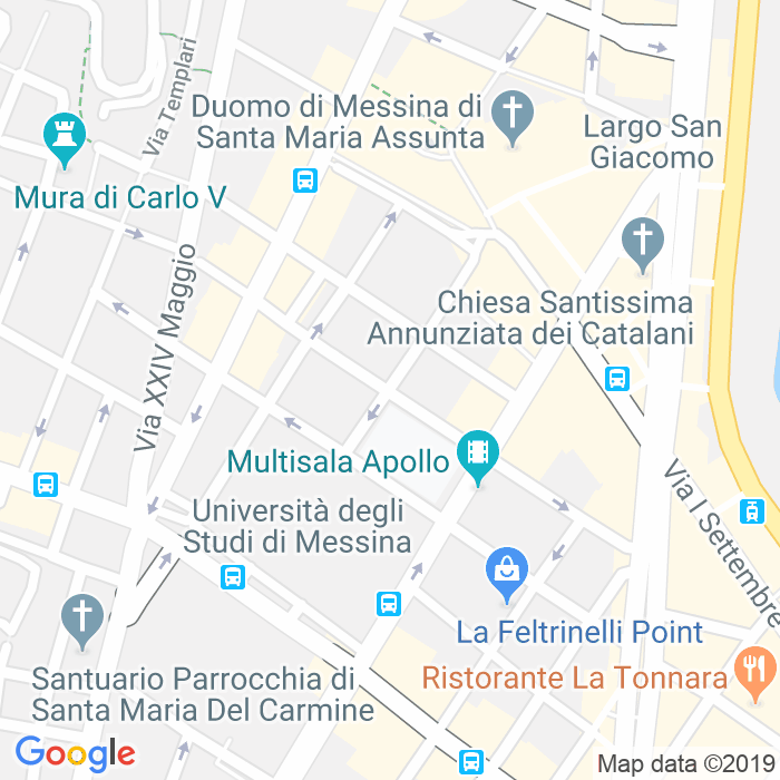 CAP di Contrada Bianchi a Messina