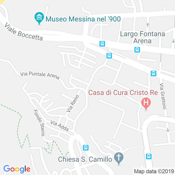CAP di Via Carrai a Messina