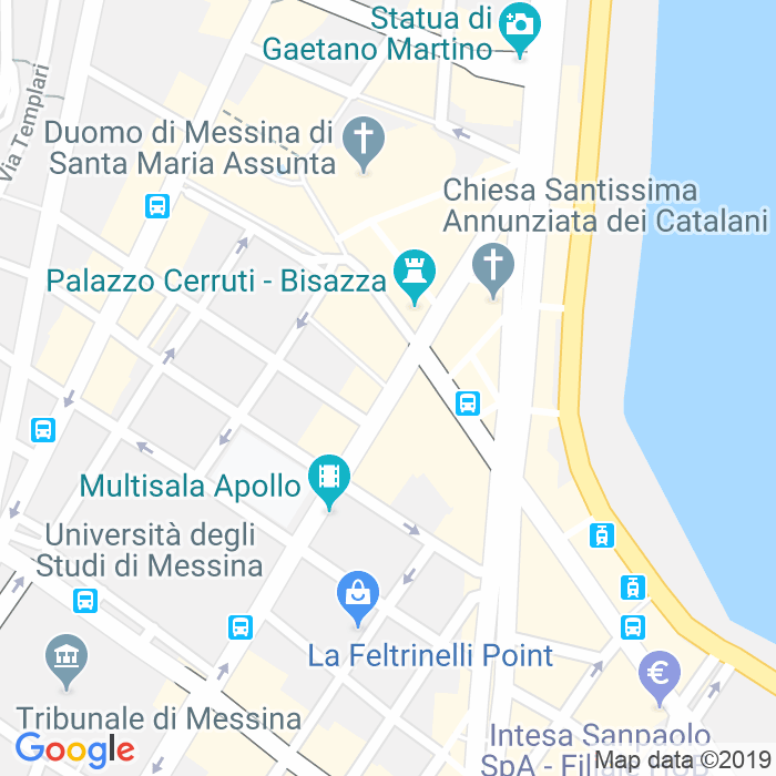 CAP di Via Cicerone a Messina
